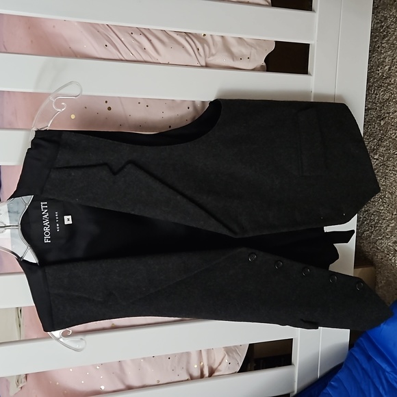 Men's Black Dress Vest - Picture 1 of 3